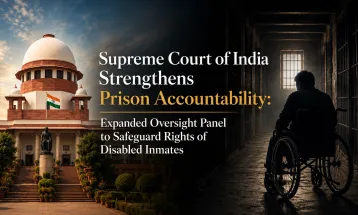 Supreme Court of India Strengthens Prison Accountability: Expanded Oversight Panel to Safeguard Rights of Disabled Inmates