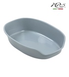 MPS2 Gemini Light Blue Medium Cat Litter Tray 38 x 28 cm