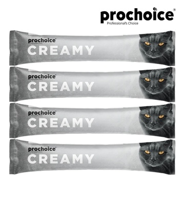 Prochoice Chicken and Tuna Creamy Sterilised Cat Treats 15gm x 4pcs