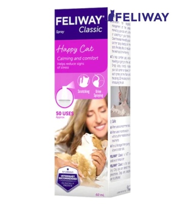 Feliway Classic Cat Calming Spray 60 ml