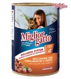 Miglior Gatto Poultry and Carrots Cat Wet Food 400 gm