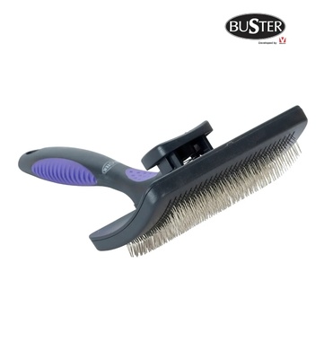 Buster Self-Cleaning Slicker Hard Pins Large