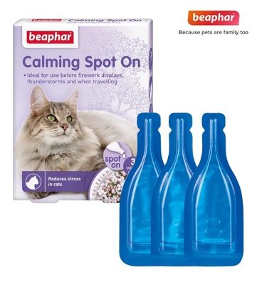 Beaphar Cat Calming Spot on 0.4 ml x 3