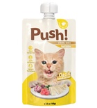 Push! Tuna with Shirasu Cat Wet Food 100 gm