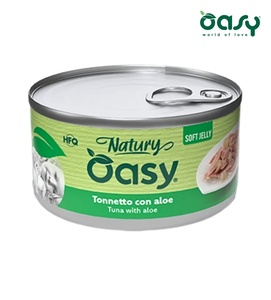 Oasy Natury Tuna with Aloe Soft in Jelly Cat Wet Food 85 gm