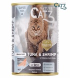 Nature Catz Tuna and Shrimp Pate Cat Wet Food 375 gm x 12 pcs