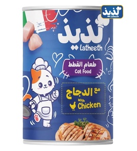 Latheeth Chicken Pate Cat Wet Food 400gm
