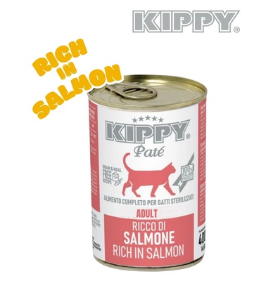 Kippy Salmon Pate Cat Wet Food 400 gm