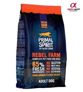 Aplha Spirit Rebel Farm Dog Dry Food 1 kg