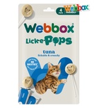 Webbox Lick-e-Pops Tuna Cat Treats 1.4 gm x 4 pcs