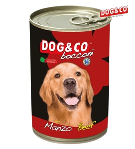 Dog & Co Beef Chunks Dog Wet Food 405 gm