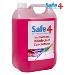 Safe4 Instrument Disinfectant Concentrate 5 L