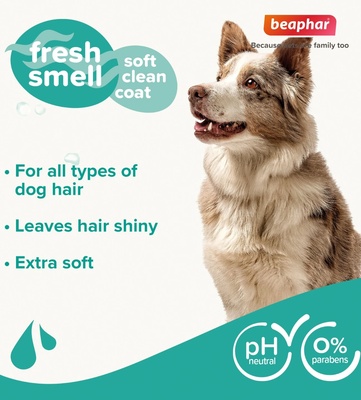Beaphar Universal Macadamia Oil and Aloe Vera Dog Shampoo 250 ml
