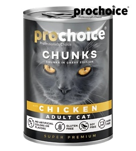 Prochoice Chicken Chunks Cat Wet Food 400gm