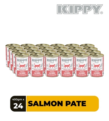 Kippy Salmon Sterilised Cat Wet Food 400 gm
