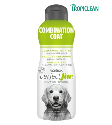 Tropiclean Perfectfur Combination Coat Dog Shampoo 473 ml