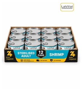 Lavital Shrimp, Pumpkin and Artichoke Pate Sterilised Cat Wet Food 85gm x 12pcs