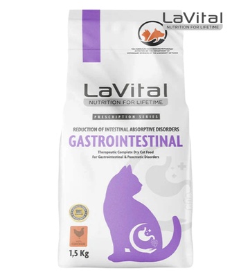 LaVital Gastrointestinal Cat Dry Food 1.5kg