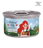 Natural Kitty Chicken with Spinach in Broth Cat Wet Food 80 gm