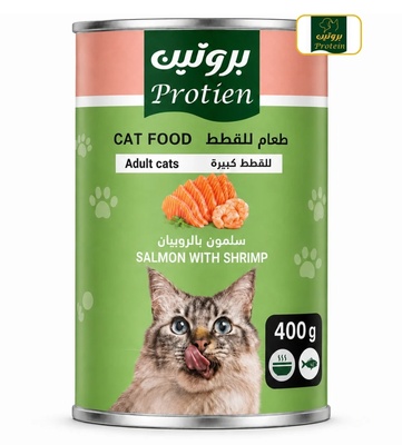 Protein Salmon and Shrimp Chunks Cat Wet Food 400gm