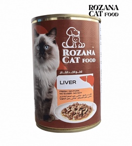 Rozana Liver Chunks Cat Wet Food 400 gm x 12 pcs