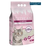 CityCat Baby Powder Scented Clumping Cat Litter 10 L