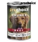 Prochoice Beef Chunks Dog Wet Food 400gm