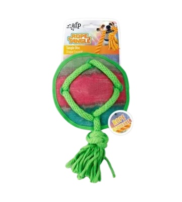 All For Paws Tangle Unicorn Disc, Dog Toy