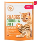 Mera Chicken and Cheese Crunch & Soft Cat Treats 200 gm