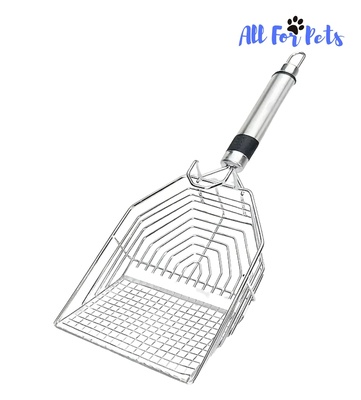 All For Pets Stainless Steel Cat Litter Scoop