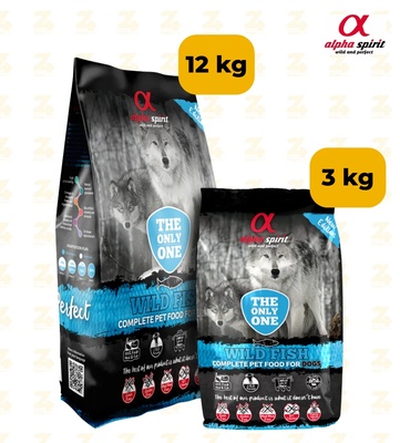 Alpha Spirit Wild Fish Dog Dry Food 12 kg