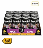 Pure Life Plus Lamb Chunks in Gravy Cat Wet Food 400gm x 12pcs