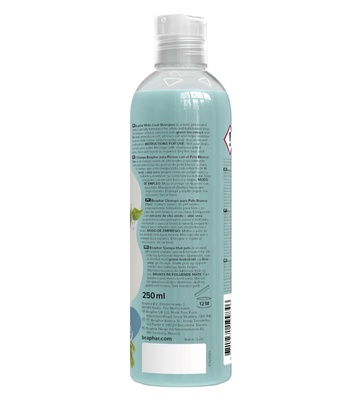 Beaphar Green Tea Extract and Aloe Vera White Coat Dog Shampoo 250 ml