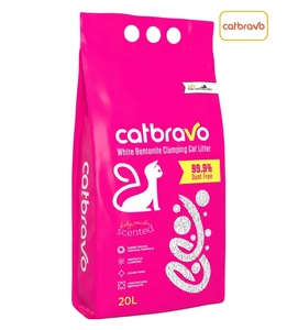 Catbravo Baby Powder Clumping Cat Litter 20L