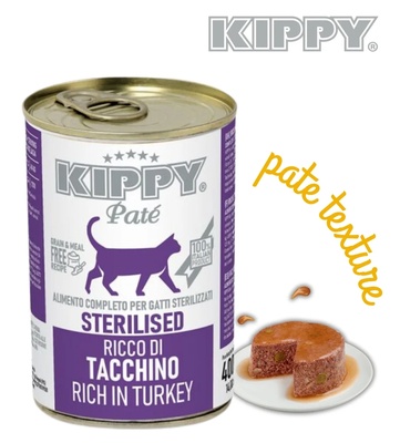 Kippy Turkey Pate Cat Wet Food 400 gm