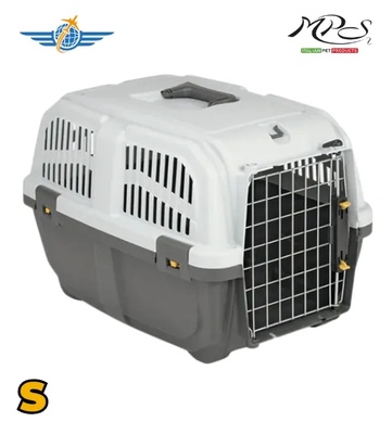MPS2 Skudo 3 IATA Pet Carrier Grey 60 x 40 x 39 cm