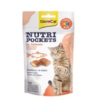GimCat Nutri Pockets Salmon & Omega, 60 gm