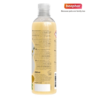 Beaphar Camomile and Aloe Vera Soft Puppy Shampoo 250 ml