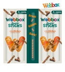 Webbox Chicken Tasty Sticks Dog Treats 11 gm x 5 pcs