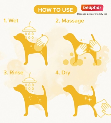 Beaphar Camomile and Aloe Vera Soft Puppy Shampoo 250 ml