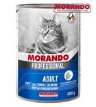 Morando Professional Tuna with Salmon Pate Cat Wet Food 400 gm