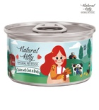 Natural Kitty Chicken with Duck in broth Cat Wet Food 80 gm