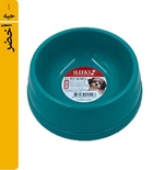 Sleeky Round Pet Bowl, Green  X-Small