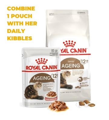 Royal Canin Senior Ageing 12+, Cat Dry Food, 2 kg
