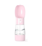 HQ Pet Water Cup with Treat Dispenser - Pink