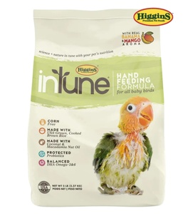 Higgins InTune Hand Feeding Formula For All Birds 2.27 kg