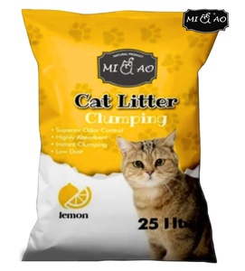 Miao Lemon Clumping Cat Litter 25 L