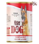 Mister Dog Meat Chunks Dog Wet Food 415 gm