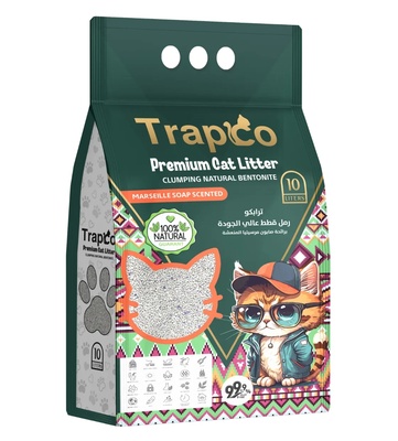 Trapco Marseille Soap Clumping Cat Litter 10L