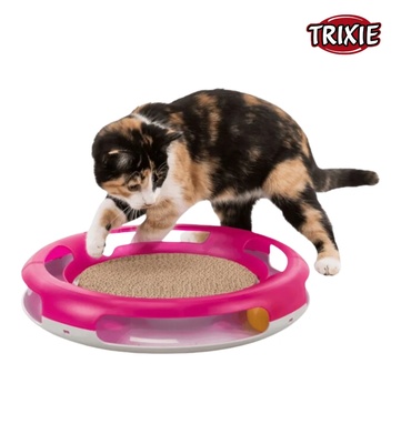 Trixie Race and Scratch with Ball Cat Toy 37 cm